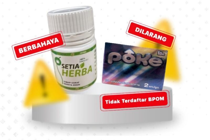 BPOM meminta masyarakat tidak mengkonsumsi produk obat herbal Setia Herba dan Poke. (Foto: BPOM) 