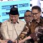 Presiden Prabowo Subianto meresmikan Gedung Layanan Terpadu dan Institut Neurosains Nasional di Rumah Sakit Pusat Otak Nasional (RSPON) Mahar Mardjono, di kawasan Cawang, Jakarta, Selasa (26/8/2025). (Foto: Sekretariat Presiden)