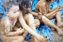 Tiga anak selamat setelah sempat tertimbun banjir longsor di Matauli, Tapanuli Tengah, Sumatra Utara. (Foto: Jhun Hispan Simbolon/@hispanjhun)