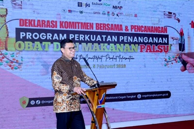 Peredaran produk palsu adalah ancaman serius bagi kesehatan publik dan ekonomi nasional. (Foto: BPOM)