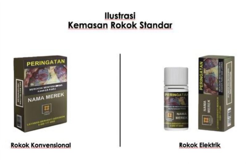 Kemasan rokok ditata ulang, perlindungan generasi muda diperkuat. (Foto: Kemenkes)