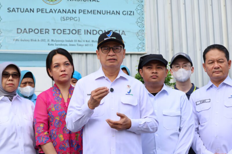 BPOM tetap mengawal keamanan pangan MBG, meski anggaran pengawasan Rp675 miliar disebut belum terealisasi. (Foto: BPOM RI)