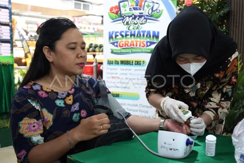 Hampir 60 juta warga telah mengikuti CKG, membuka jalan bagi deteksi dini penyakit sebelum terlambat. (Foto: Kemenkes)