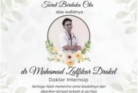 Investigasi gabungan tidak menemukan indikasi perundungan maupun kelebihan beban kerja dalam kasus wafatnya dr. Muhammad Zulfikar Drakel. (Foto: IDI Lampung)