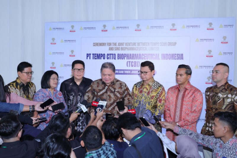 Kolaborasi Tempo Scan dan Sino Biopharmaceutical membuka jalan bagi penguatan industri biofarmasi nasional dari hulu hingga hilir. (Foto: Sbw)