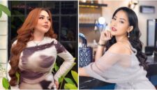 Lisa Mariana resmi melaporkan balik pengusaha Dewi Wulan ke Polda Metro Jaya atas dugaan pemalsuan izin BPOM pada produk pelangsing. (Foto: Kolase)