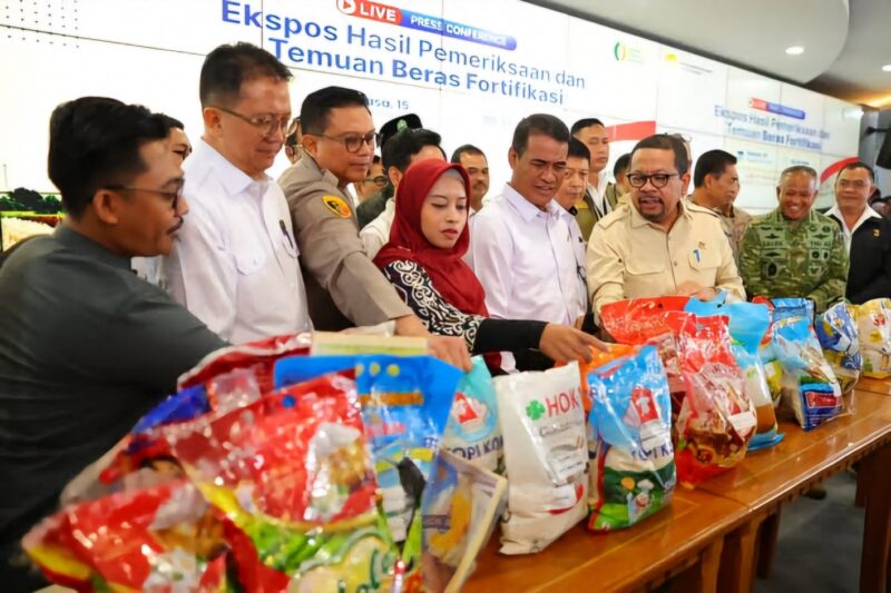 Puluhan merek beras fortifikasi disorot pemerintah setelah hasil uji laboratorium menunjukkan kandungannya tidak sesuai dengan kadar yang seharusnya. (Foto: CNBC)