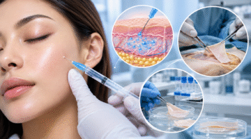 BPOM bergerak menyisir peredaran skin booster ilegal berbasis kulit jenazah yang kini tengah viral. (Foto: Ilustrasi Olah Digital/AI)